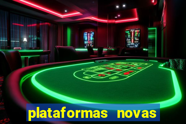 plataformas novas fortune tiger